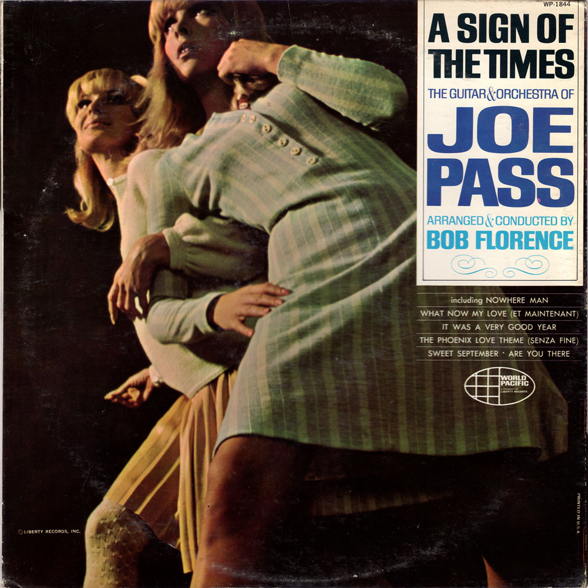 Joe Pass - A Sign Of The Times - Front cover